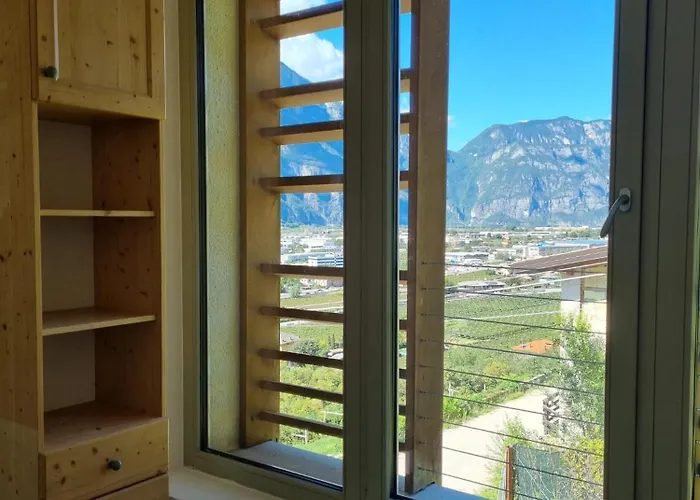 Maso Kreuzberg- Monolocale 3- Vista Montagne トレント